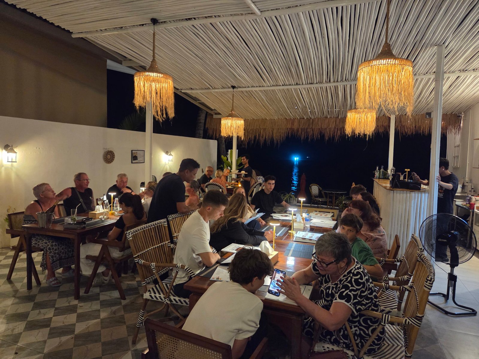 Where to eat Bang Por Beach at Hector’s Seafood Restaurant Koh Samui